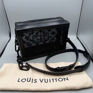 Louis Vuitton See Through Monogram Virgil Abloh Soft-Trunk Noir
